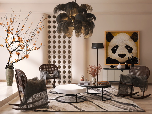 Petit salon style japonais 