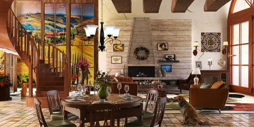 Tuscan Great Room