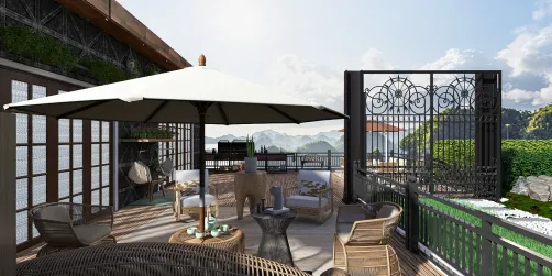 Backyard oasis 