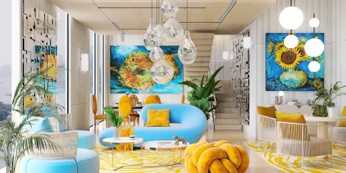 Van Gogh in Modern Living