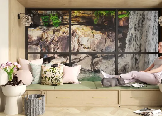 # Serenity with A View Renderização de Design