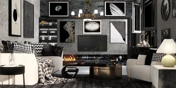 Professional interior design created with Homestyler 3D design software