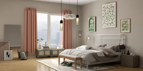 Green and pink