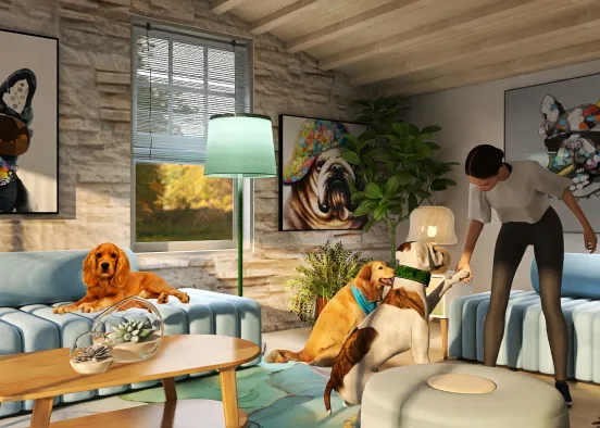 # Pet Lovers Визуализация дизайна