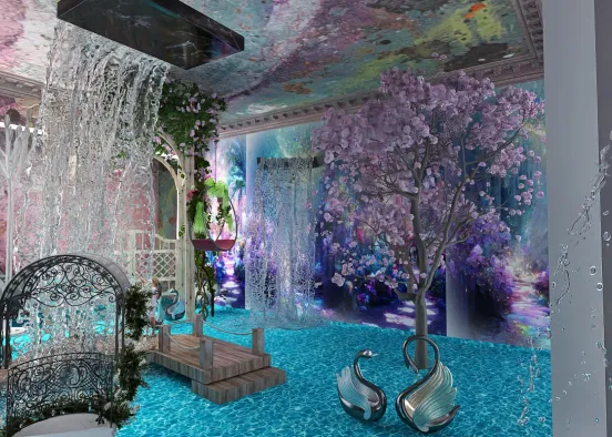 # 20. Enchanted Backyard  Renderização de Design