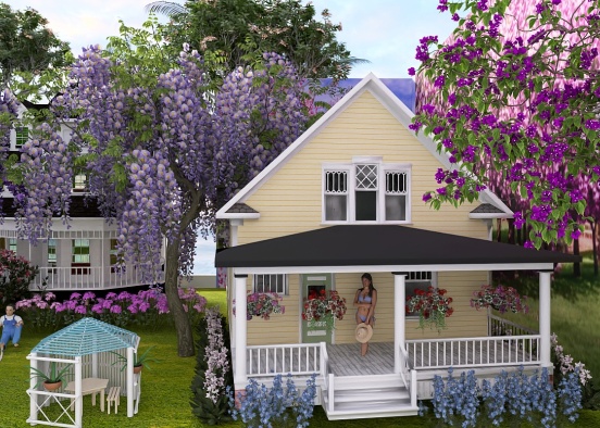 Going to the Hamptons for the summer.💐🌷🌸🥀🌻🌹 Design Rendering