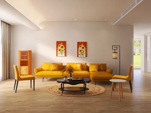 Hello Spring Living Room