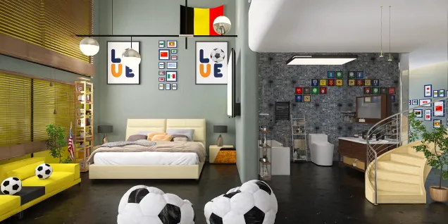Room for sports fans 