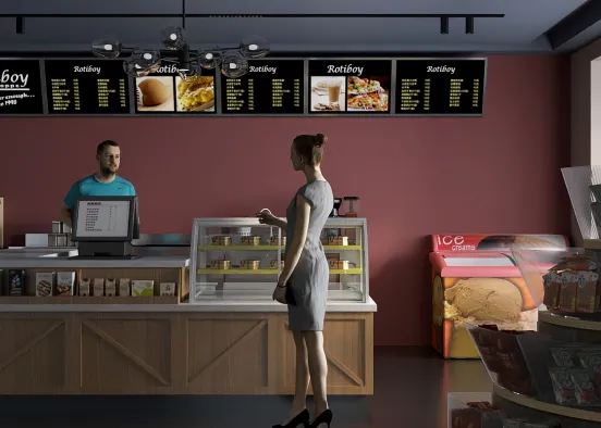 # Minisuper Renderização de Design