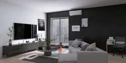 Sala de apartamento 