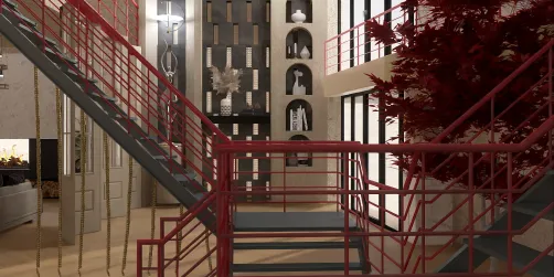 double storey hallway