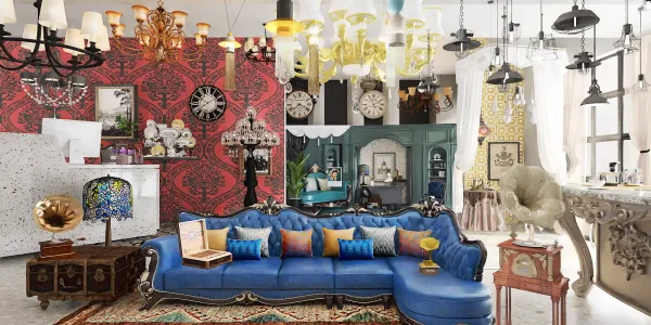 Professional interior design created with Homestyler 3D design software