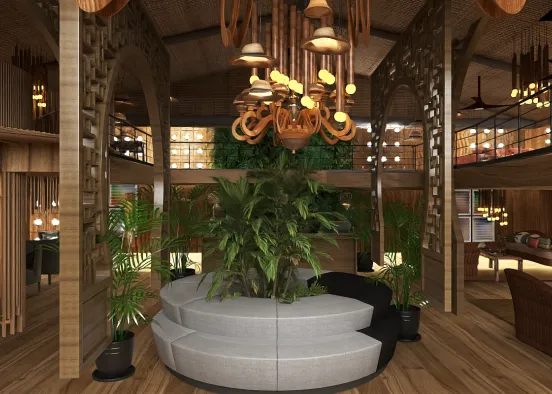 # Welcome to Paradise Resort  Renderização de Design
