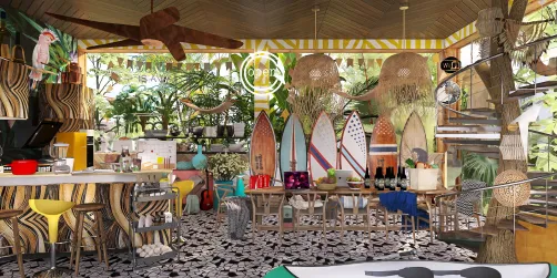 Hostel in the jungle
