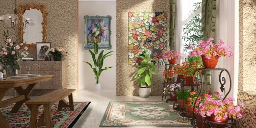 Casual dining room 