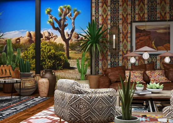 # Desert Illumination  Renderização de Design