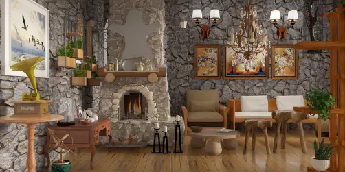 Hobbit living room idea 💡