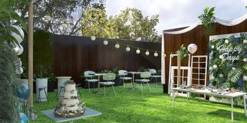 festa no jardim 