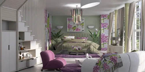 “Lavender Retreat” Bedroom 