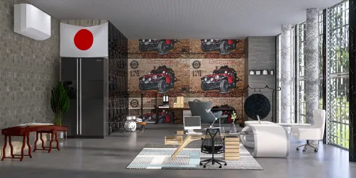 A Japanese creational work play studio 