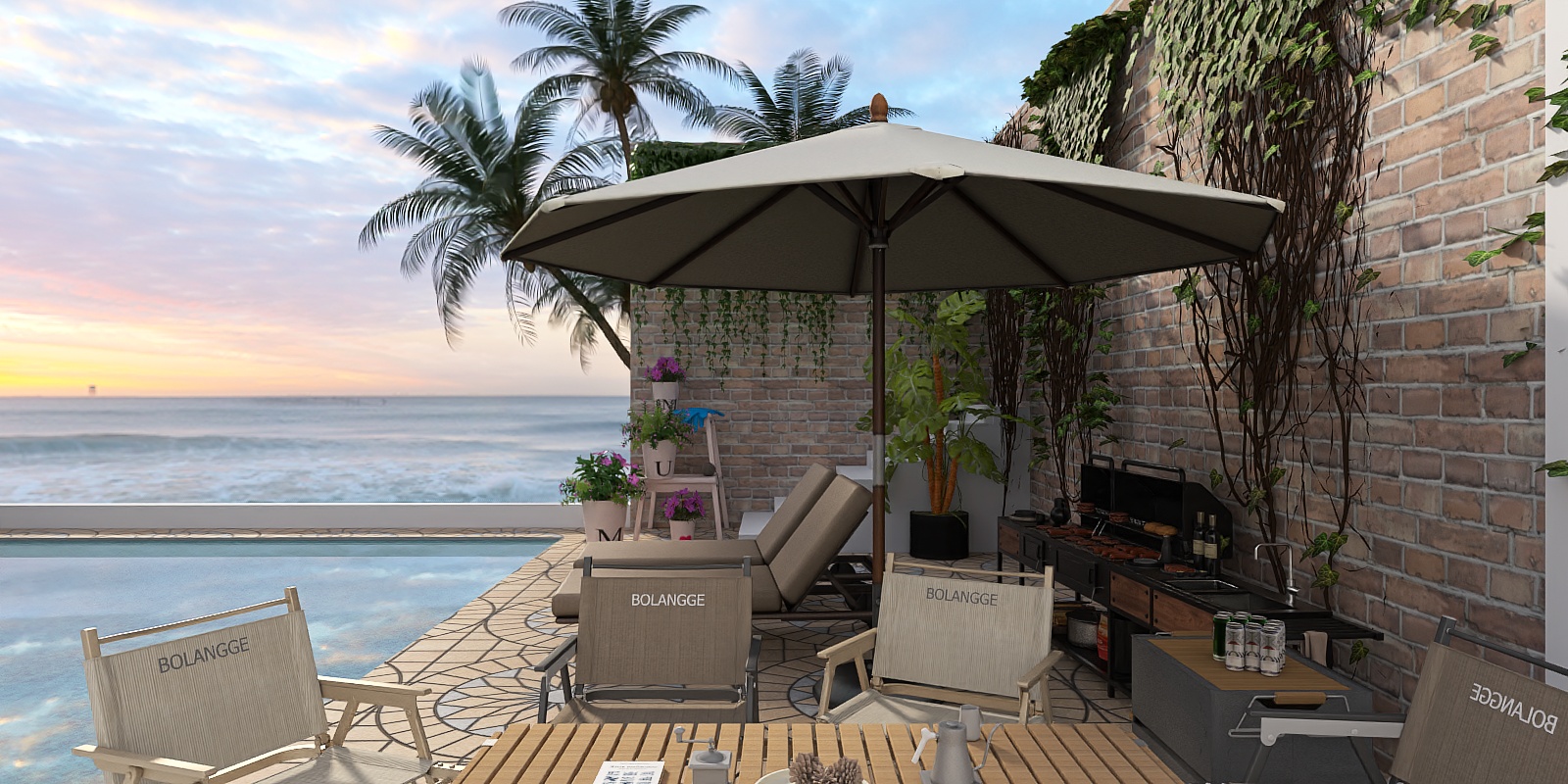 Espacio de Relax al Amanecer