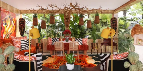 Backyard Oasis
African themed ❤️❤️