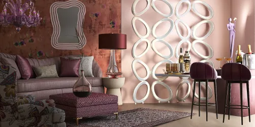 Purple, violet, pinkish Room!