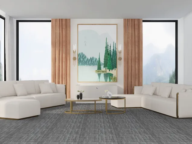 simple living room design 