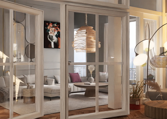 Modernist Living room 💡 Design Rendering