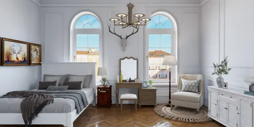 country bedroom