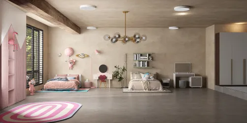 Twin Girls bedroom 😍 