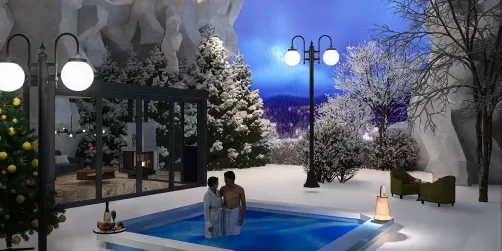 Spa en la nieve