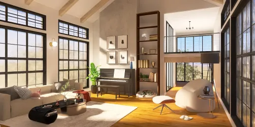 Cosy living room with natural light ✨️ 