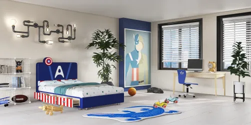Military Child Room