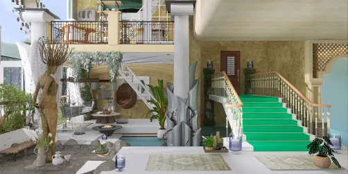 entering the sitting room 