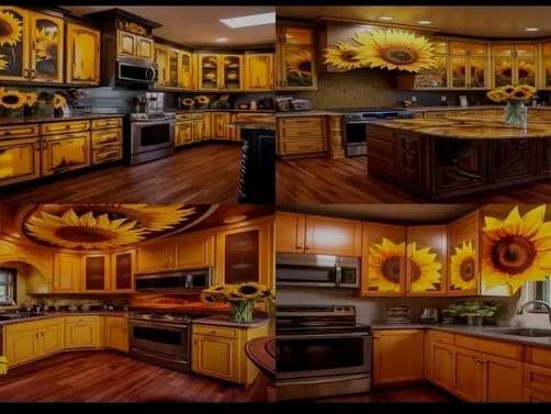 Vibrant Kitchen Designs