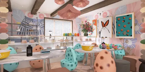 Easter Spring Cafe 🐣 