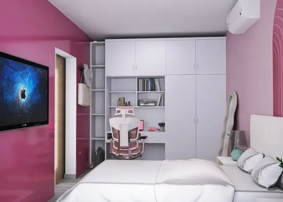 # Pink Renderização de Design