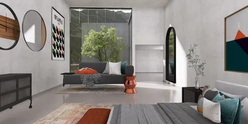 Ultra Modern bedroom studio