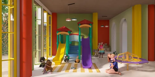 parquinho infantil interno 