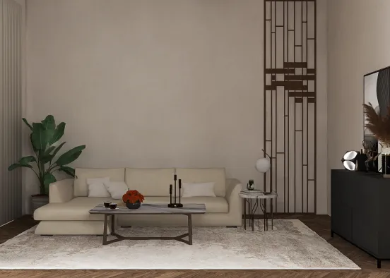 Living room - modern 🛋️ Design Rendering