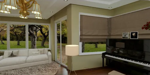 Little Green Living Room