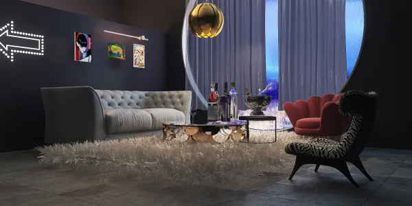 Professional interior design created with Homestyler 3D design software