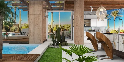 Desert Pool House 🌵