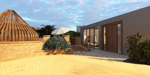 Seafront gesthouse 3D
