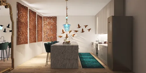 Boho Kitchen 