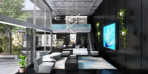 industrial homeoffice en love industrial home