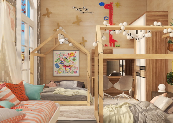 children bedroom ✨ Design Rendering
