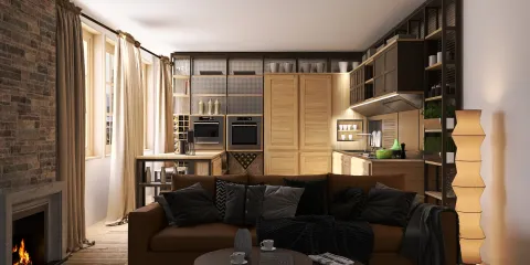 Professional interior design created with Homestyler 3D design software