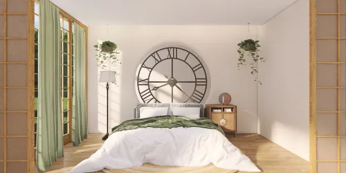 Cabin bedroom